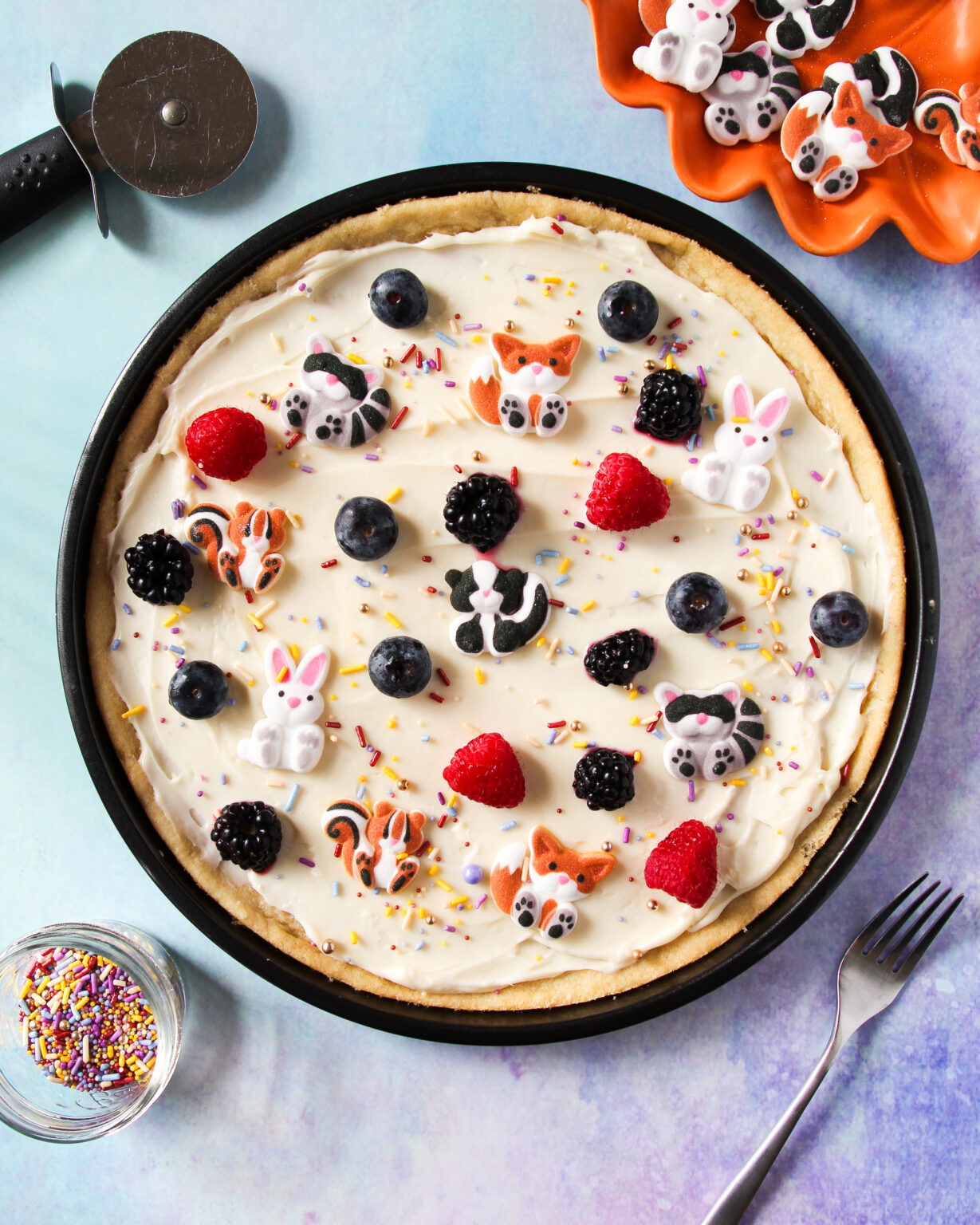 Sugar Cookie Pizza Life Sprinkles By Taryn Camp