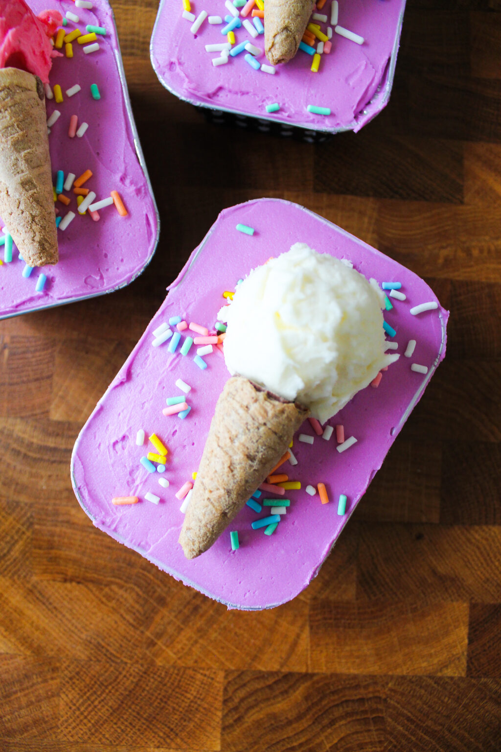 Funfetti Ice Cream Cone Cupcakes Life And Sprinkles By Taryn Camp 
