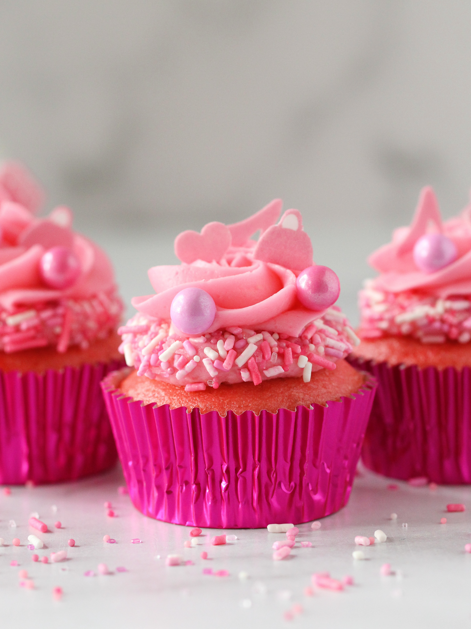 Barbie-Inspired Cupcakes - Life & Sprinkles by Taryn Camp