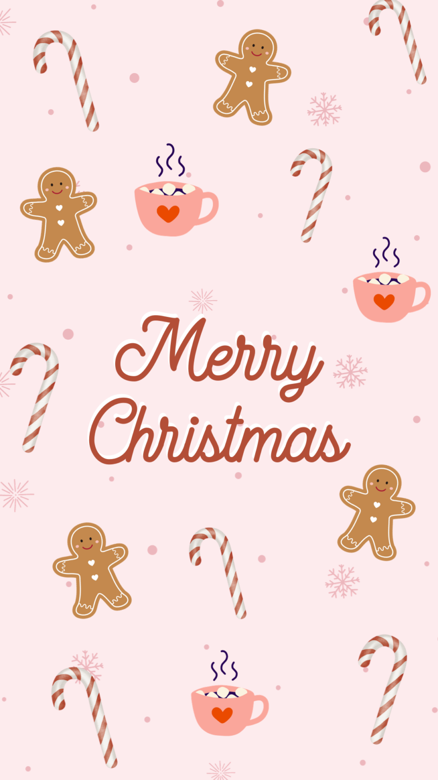 Holiday Sweets Smart Phone Wallpaper - Life & Sprinkles by Taryn Camp