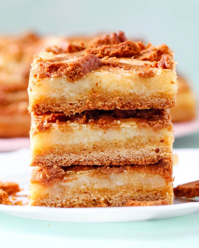 Cookie Butter Gooey Butter Cake